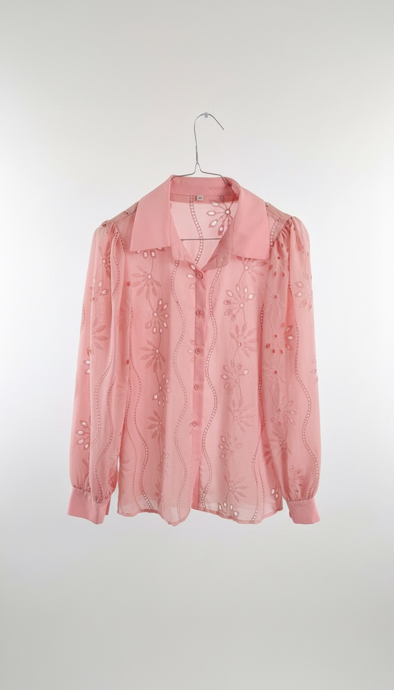 Chemise rose
