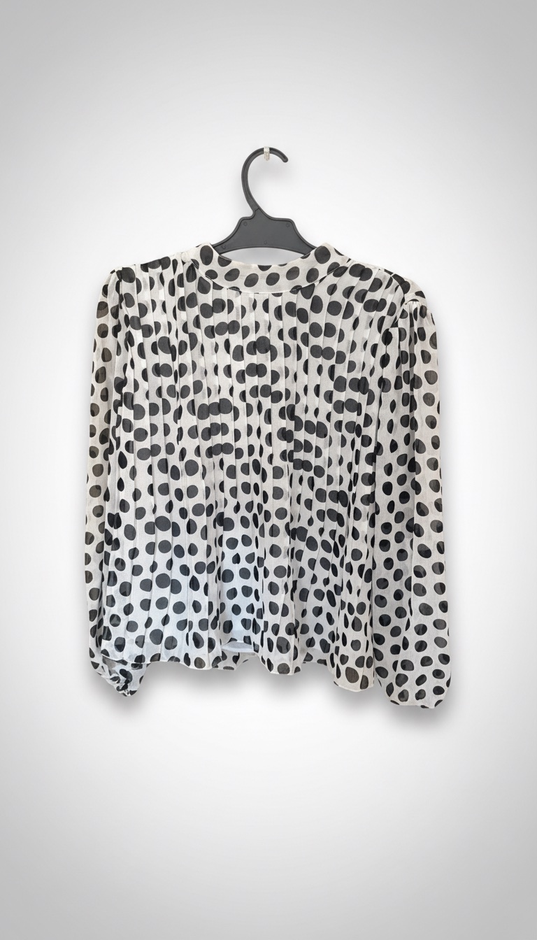 Chemise a pois