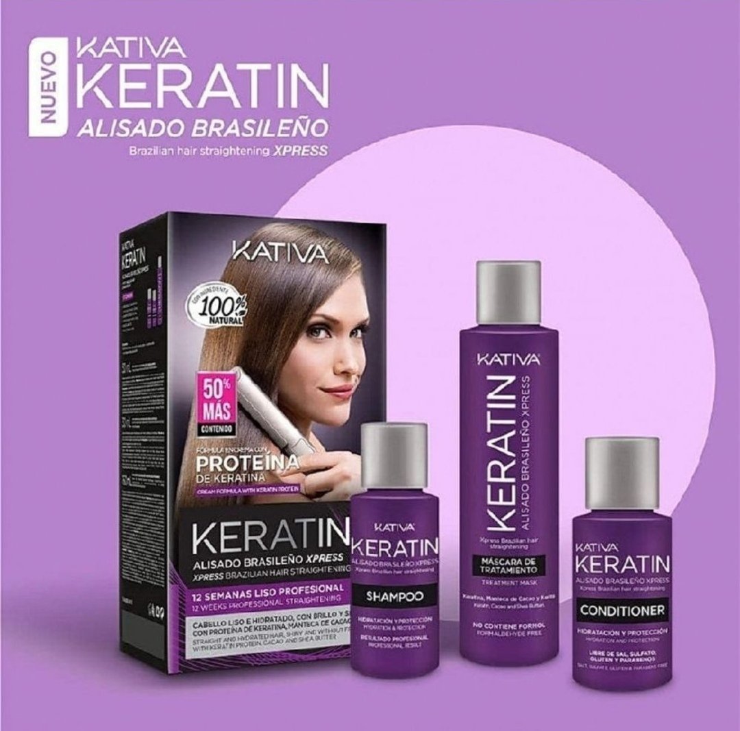 Kit Kativa dose de 150ml 3 produits  neuf avec étiquette 
