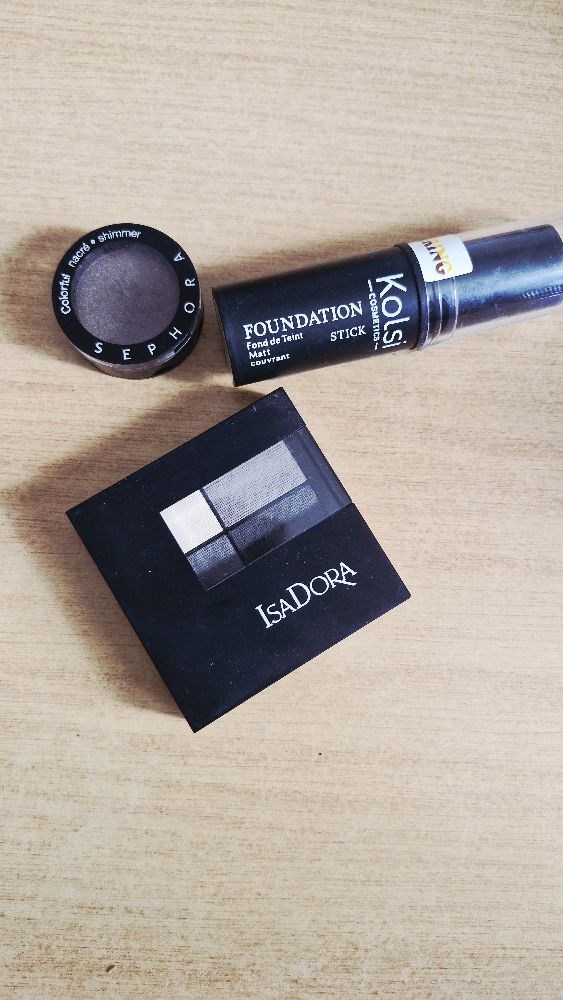Pack maquillage Isadora EyeShadow +Sephora+contouring kolsi