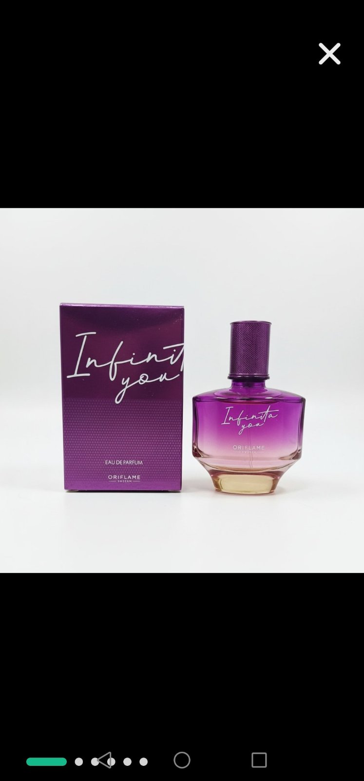 Eau de Parfum Infinita you 50ml neuf avec etiquette 