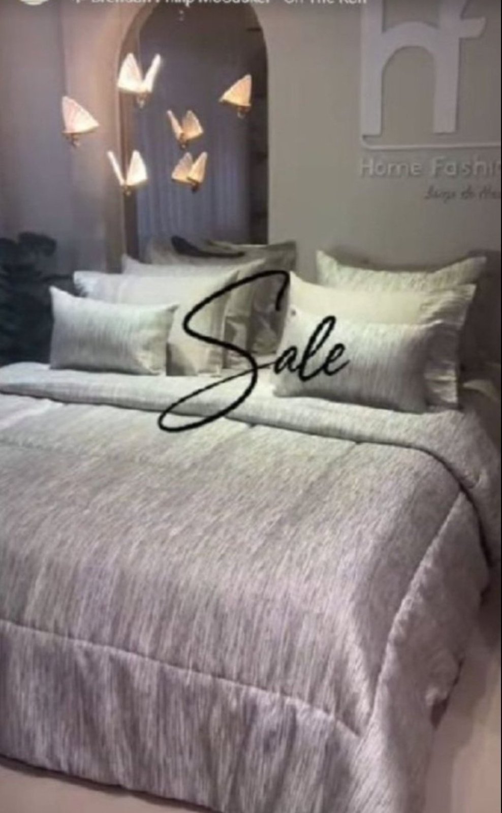 Couvre lit Home Fashion neuf avec étiquette 