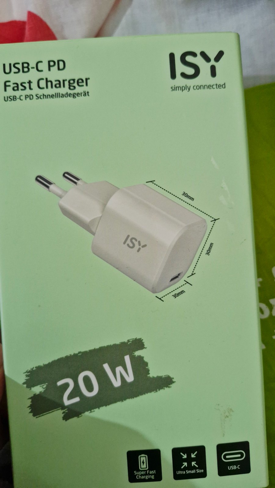 USB Fast charger IWC 4020-1 neuf Allemagne 