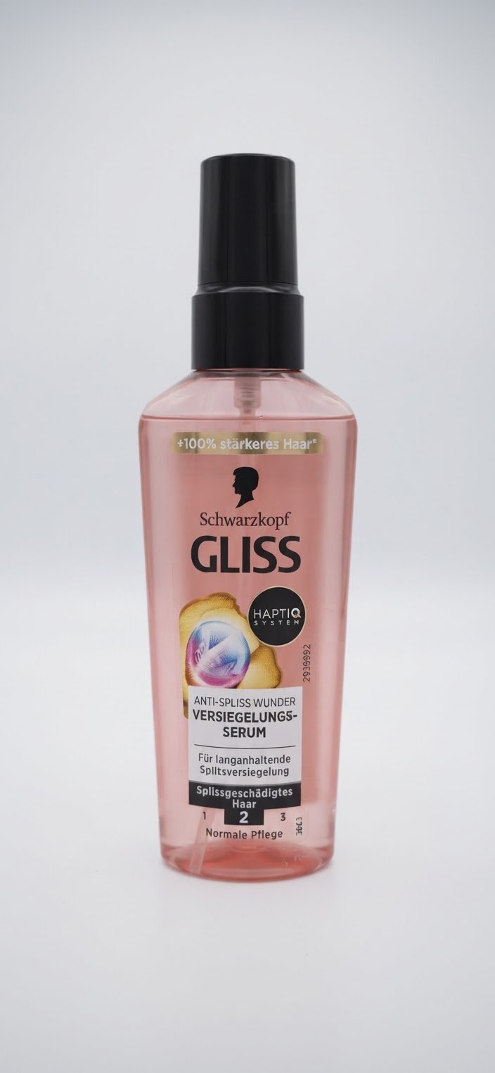 Sérum anti-fourches miracle Schwarzkopf Gliss (Anti-Spliss Wunder Versiegelungs-Serum) en flacon de 75 ml neuf