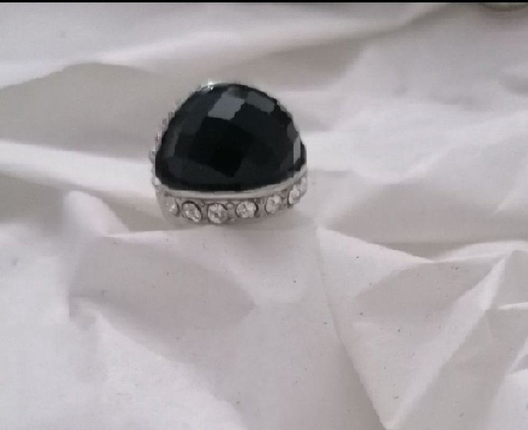 Bague Argent platiné neuf 