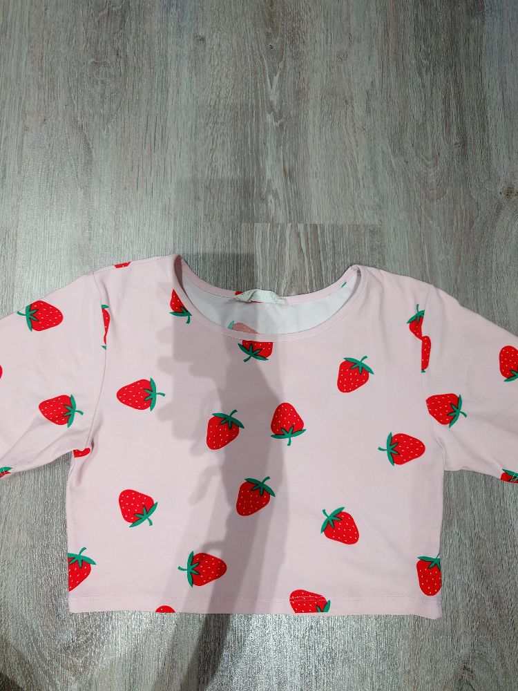 Top rose fraise