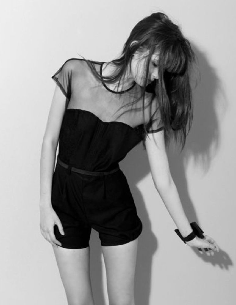 Combi short noire