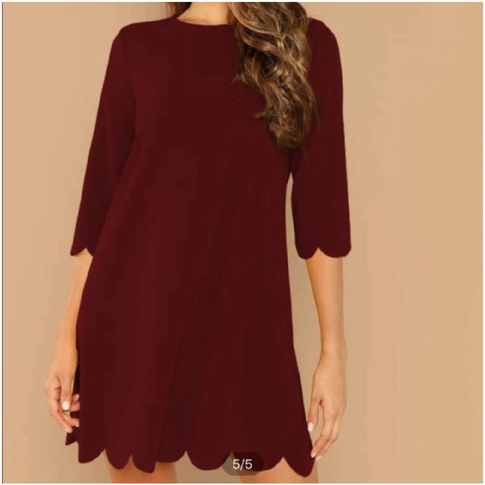 Robe rouge Shein