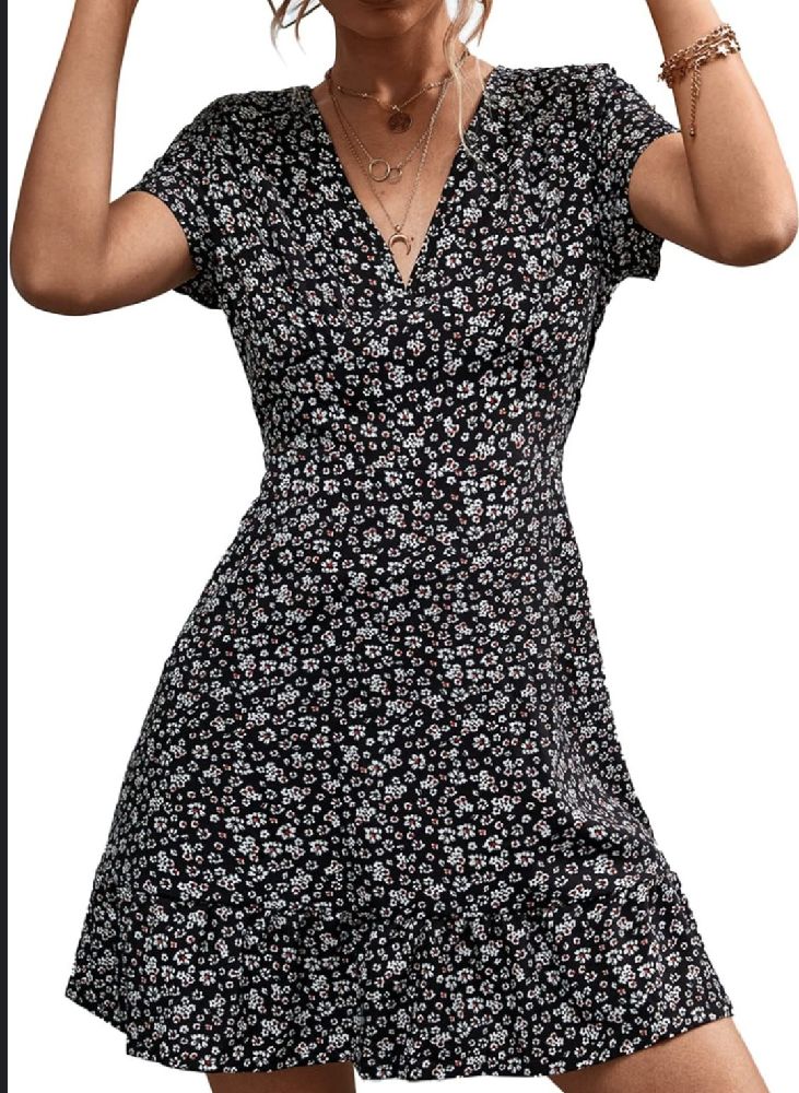 Robe fleurie Bershka neuve