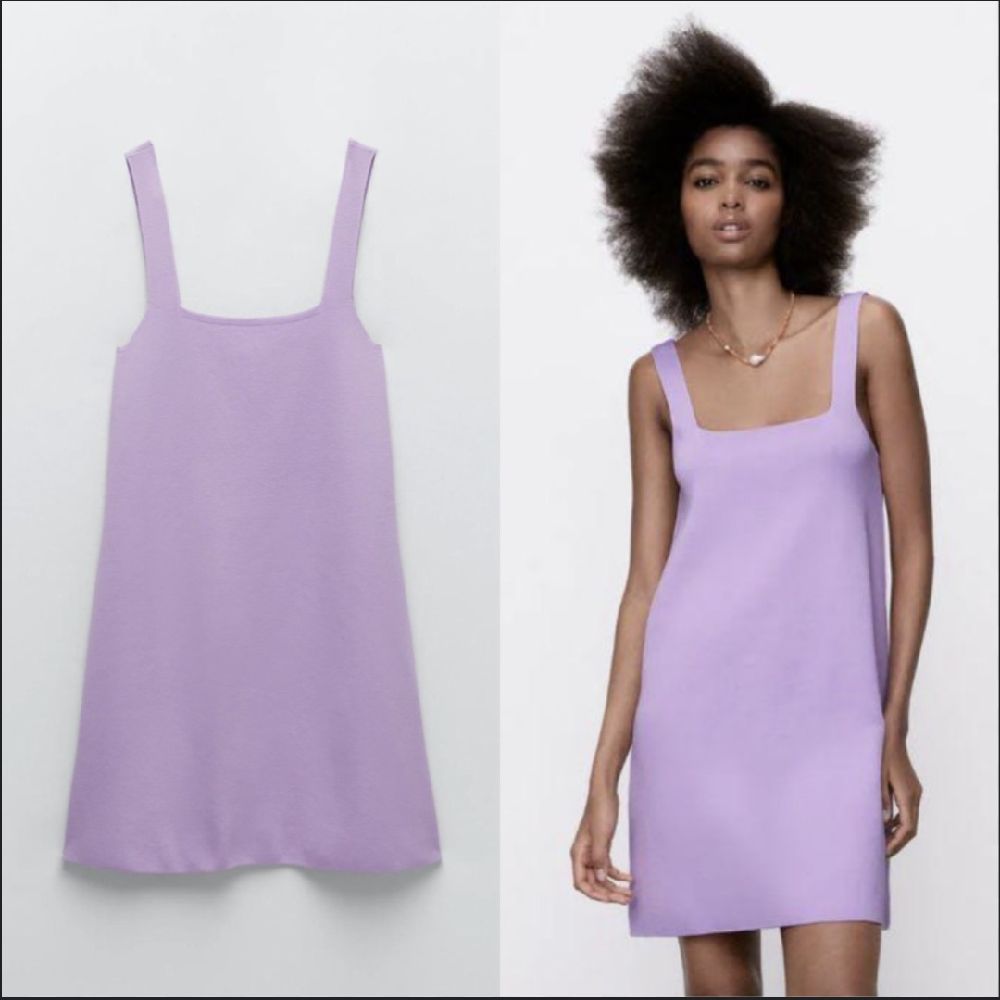 Jolie robe lila Zara