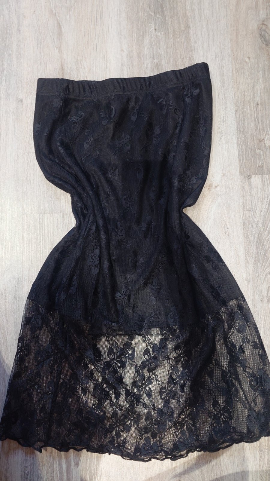 Jupe noire dentelle