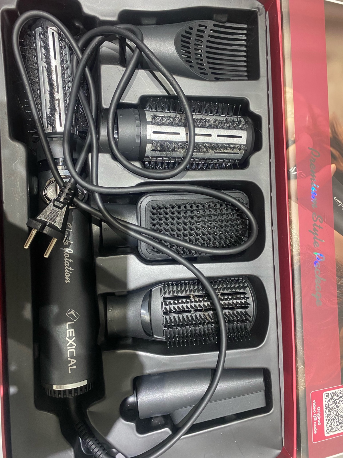 Sechoir avec 6 brosse