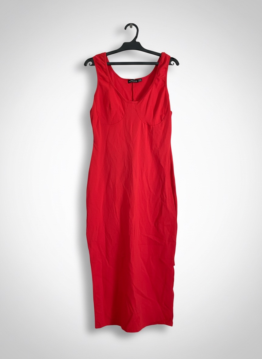 Robe rouge vif