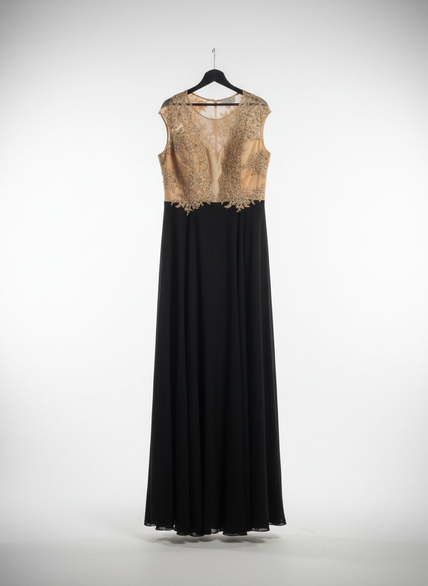 Robe noir soirée 