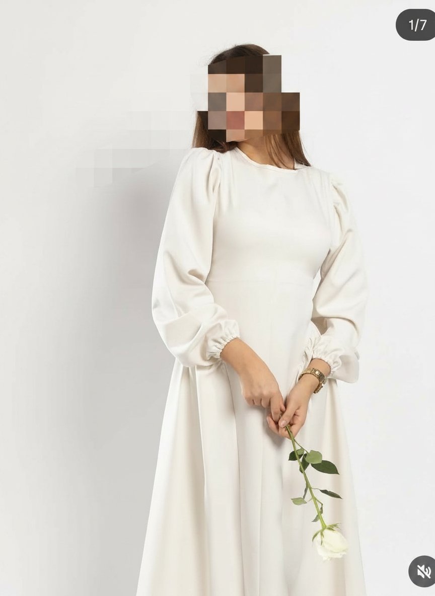 Robe blanche