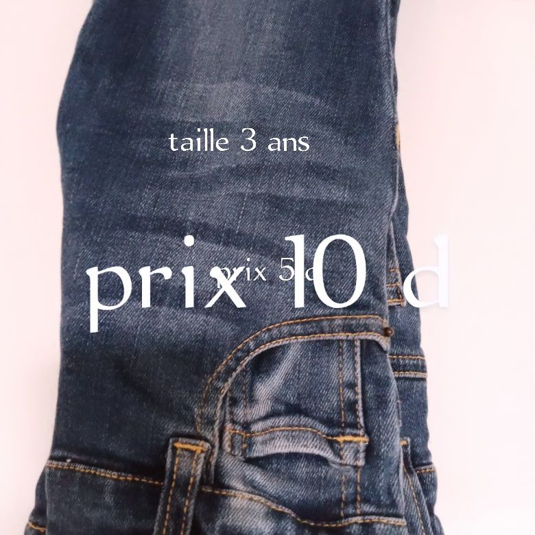 Taille 3 ans