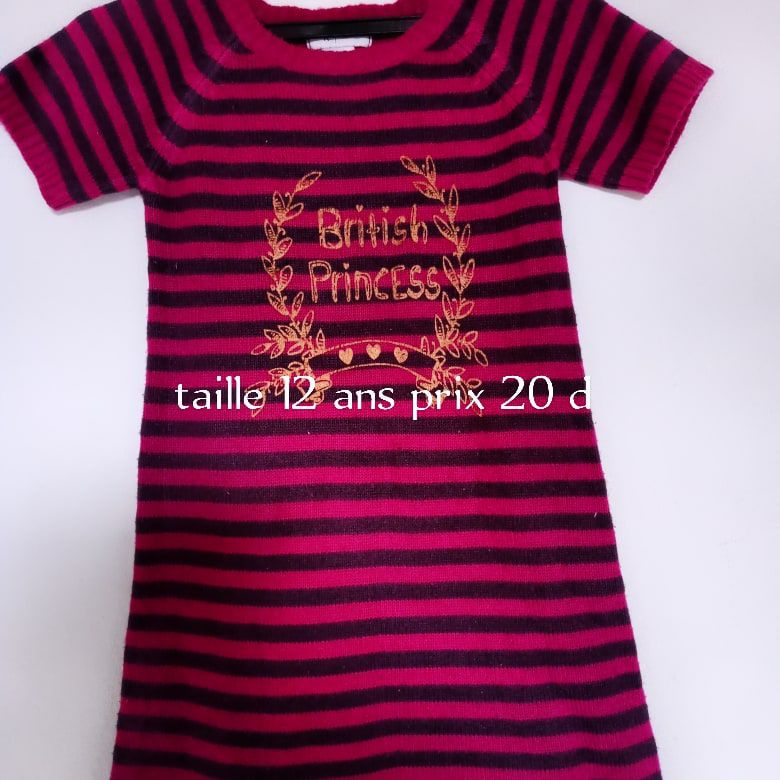 Taille 12 ans
