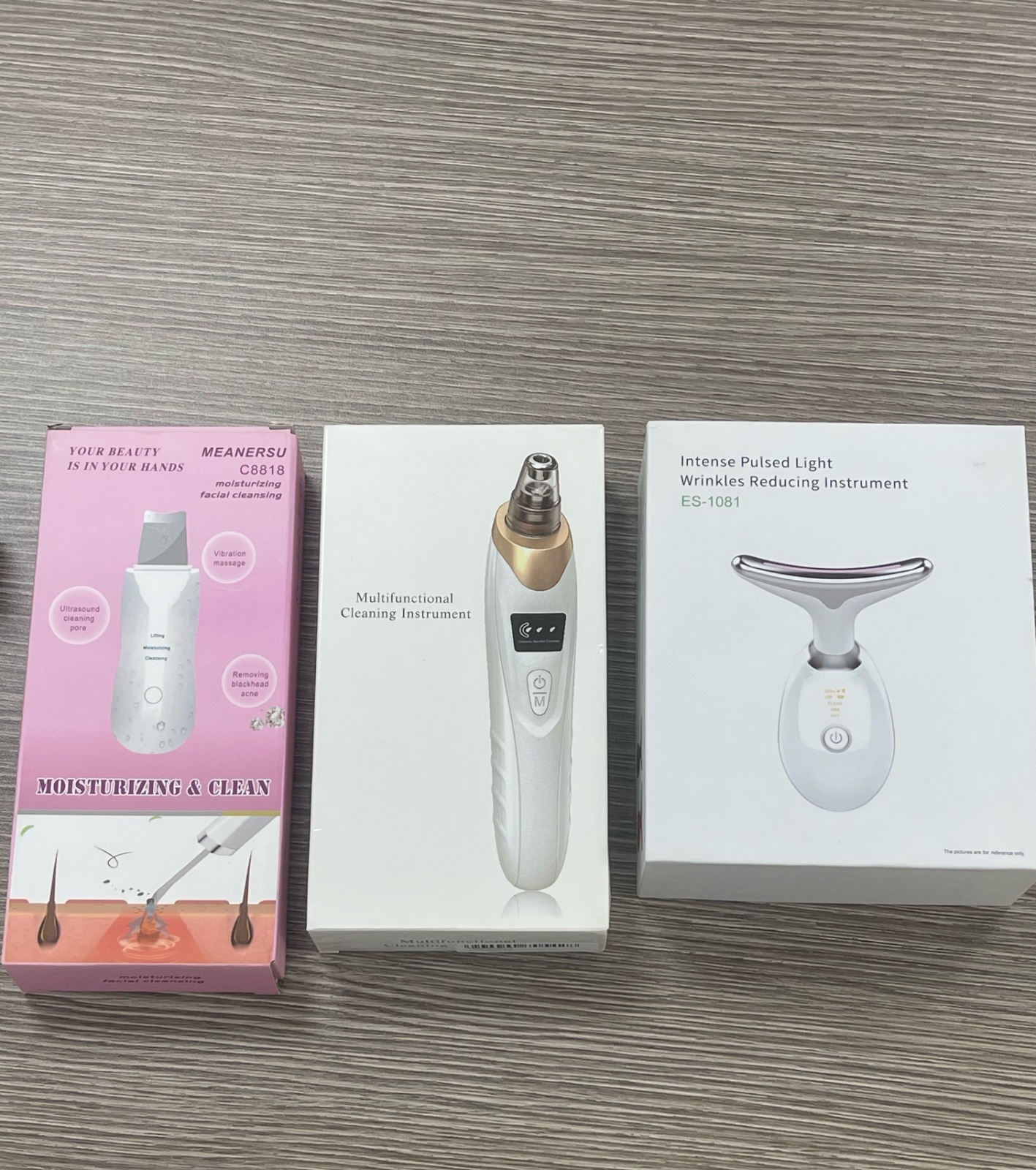 Des appareils de soin pour le visage