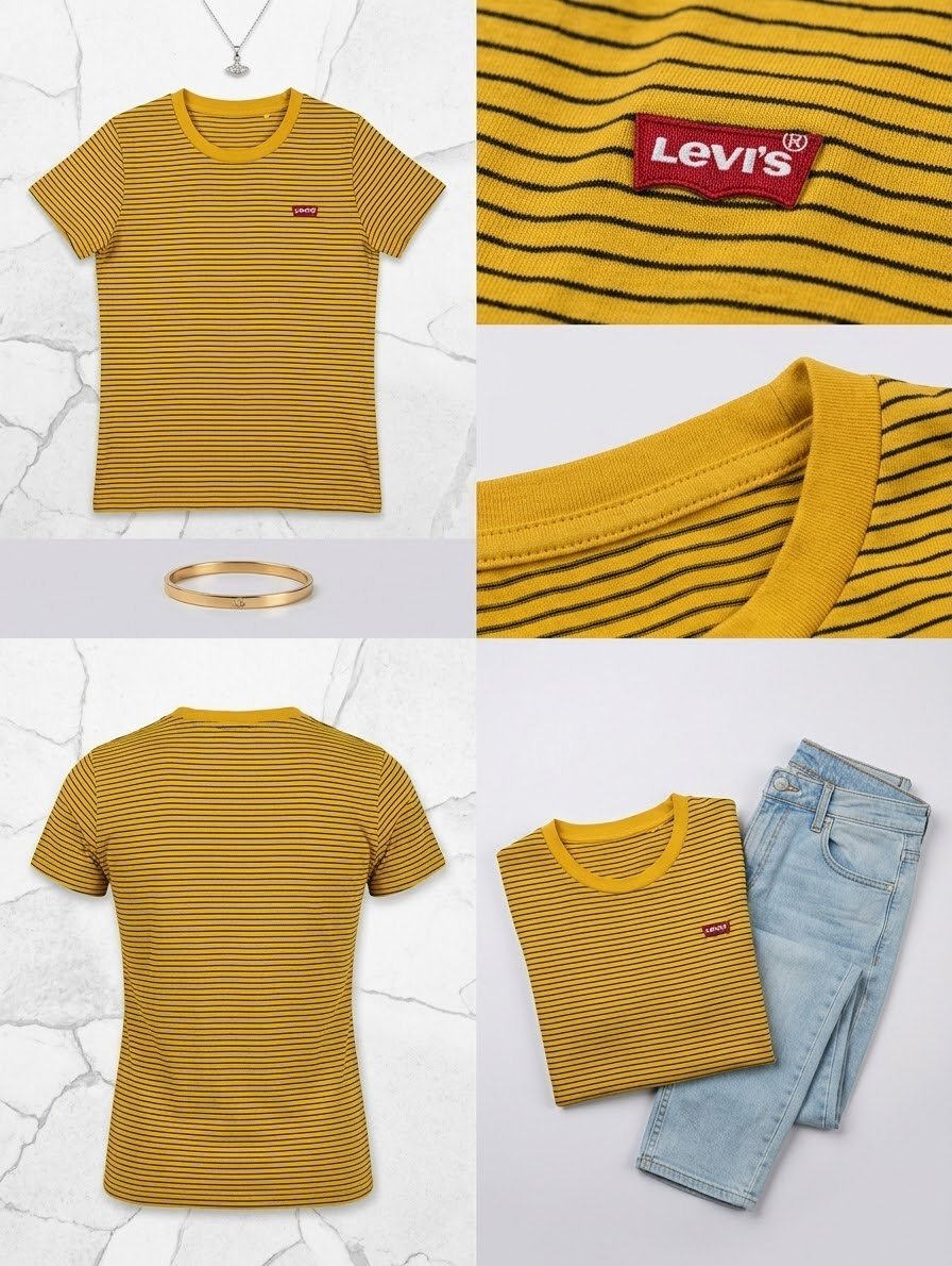 ​T-shirt pour femme Levi’s® original à rayures