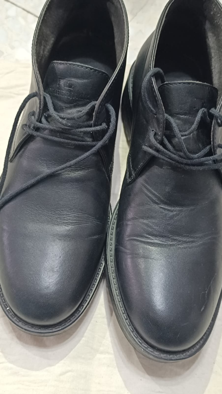 Bottines  Lumberjack en cuir noir pointure  41 