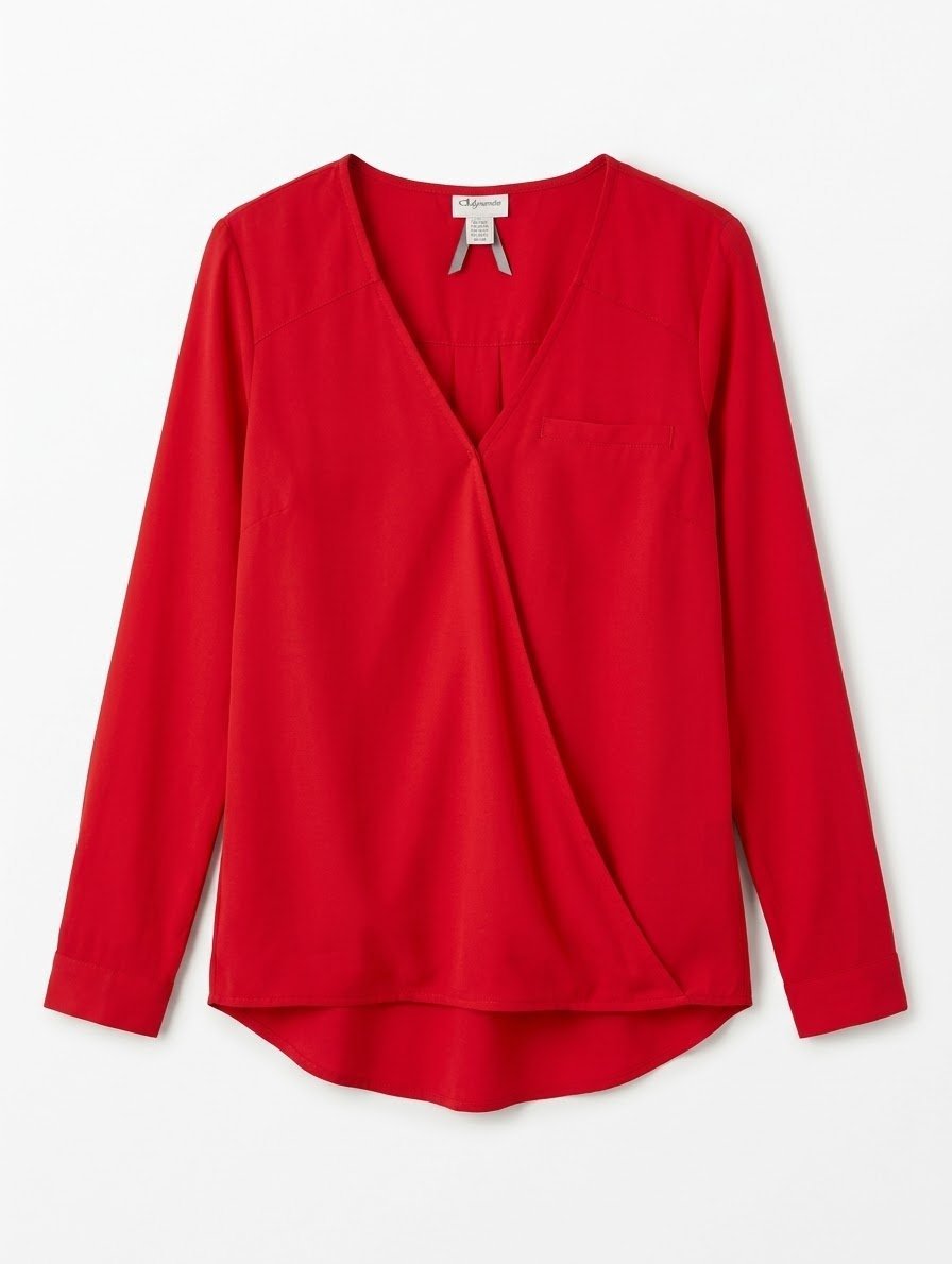 Chemise rouge élégante Dynamite - Taille XS/TP