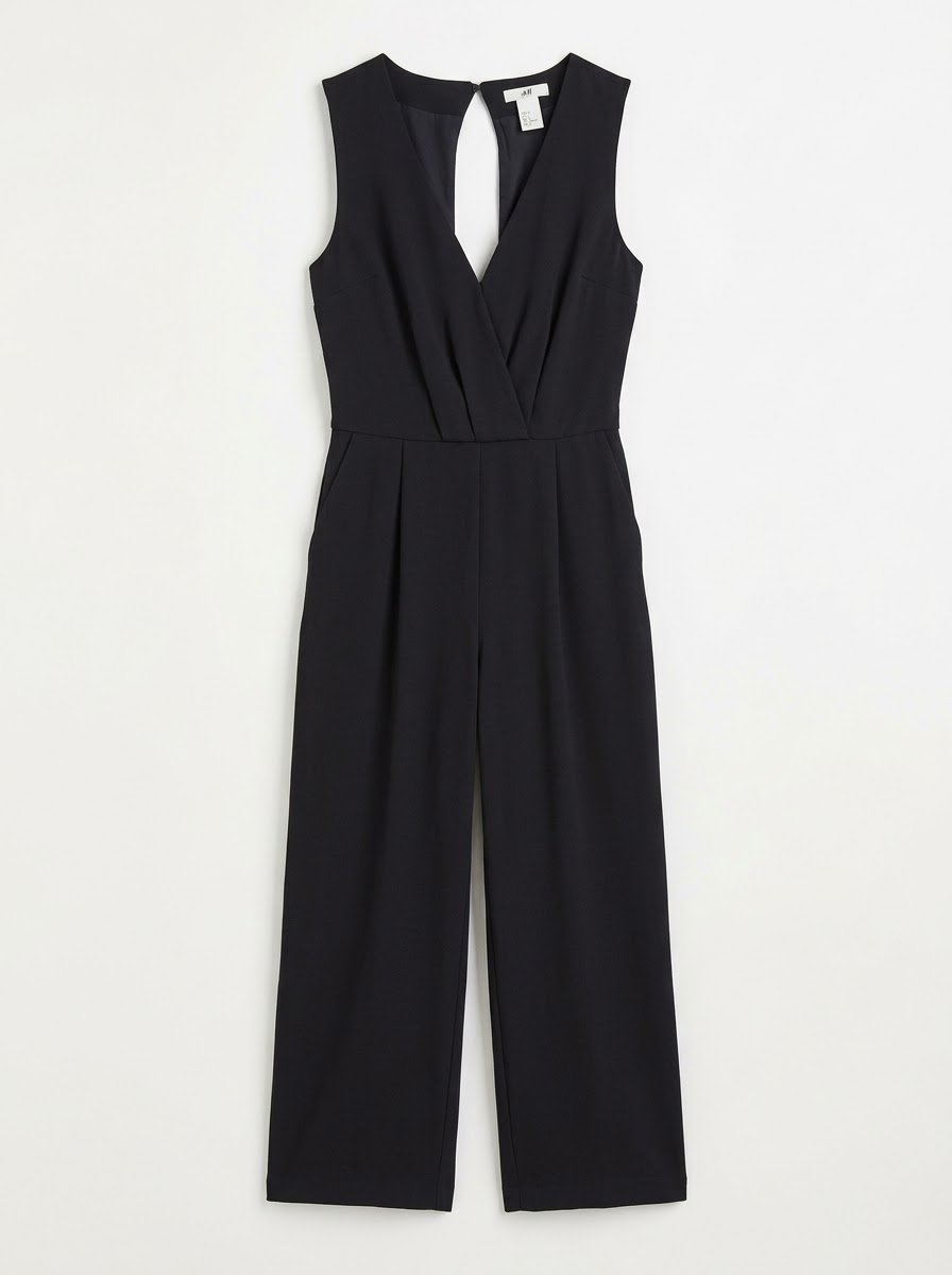 Combinaison fluide noire chic - H&M (Taille 34 / XS)