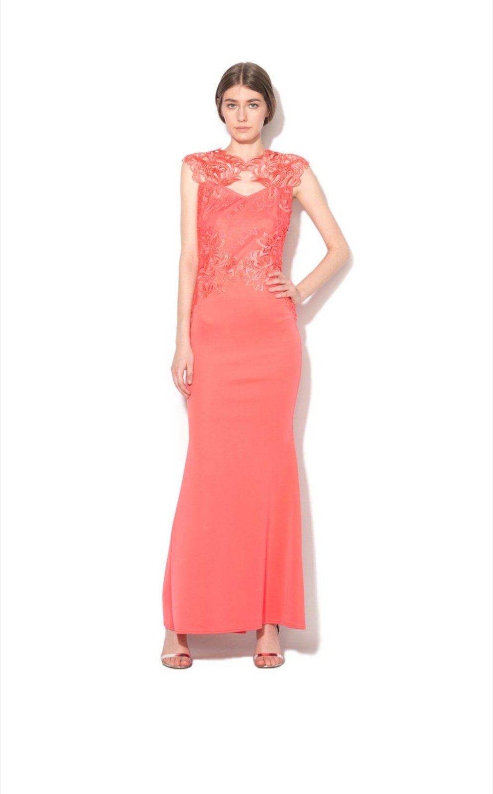 Robe soirée rose très jolie