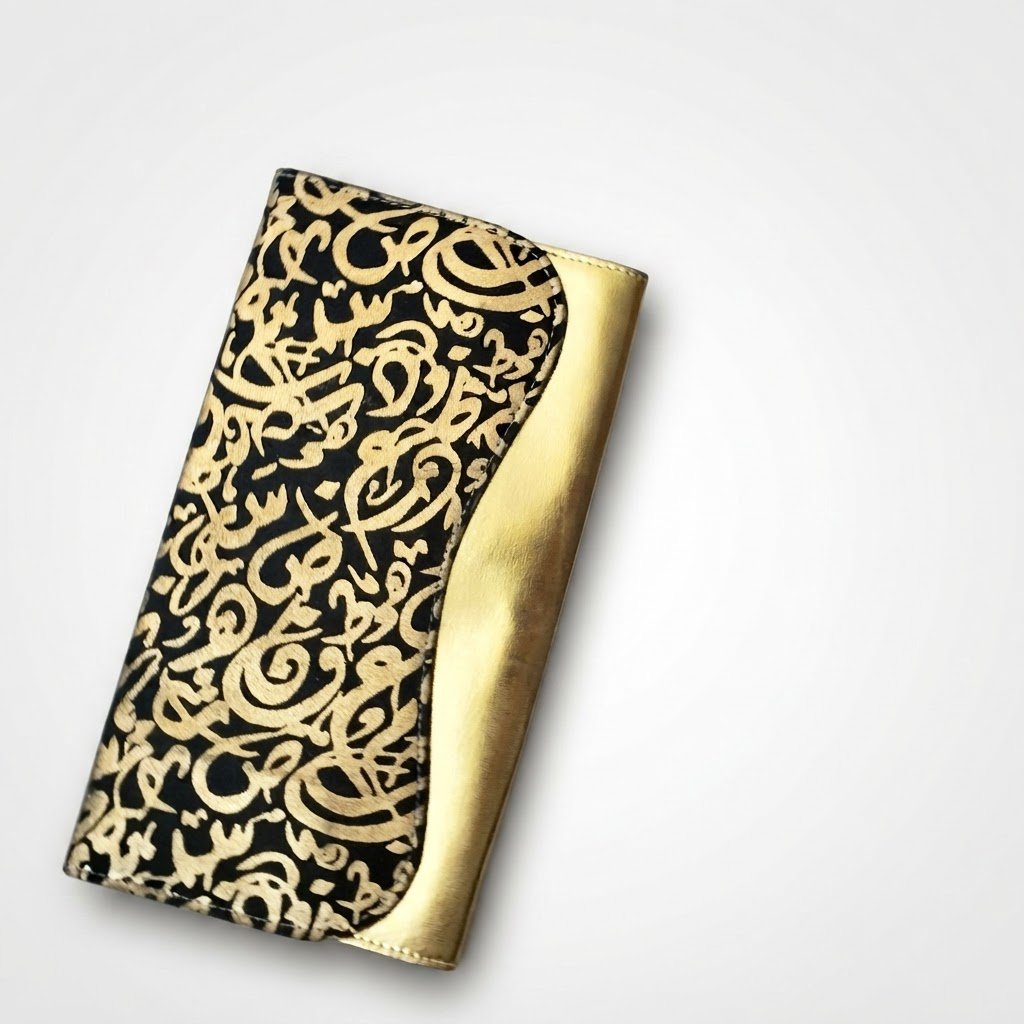 Pochette doré 