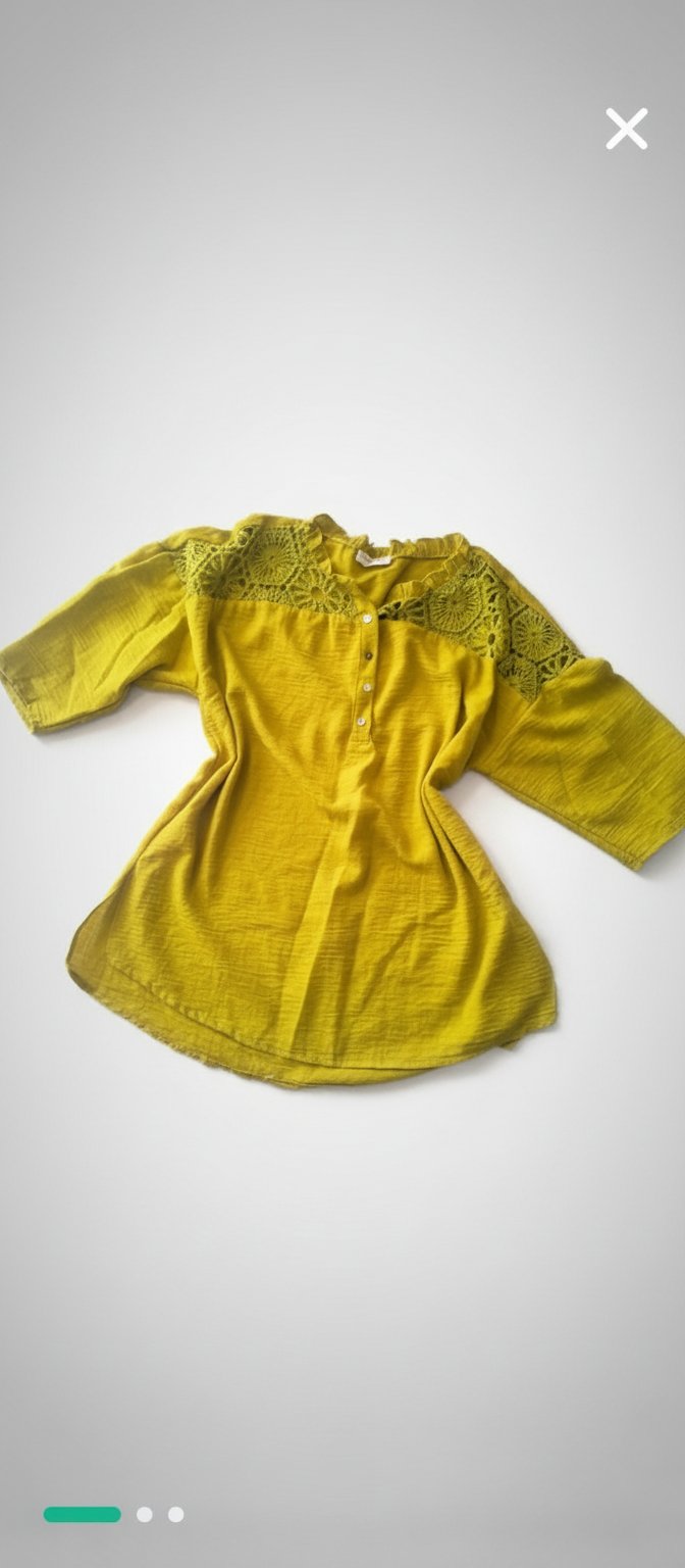 Chemise verte 