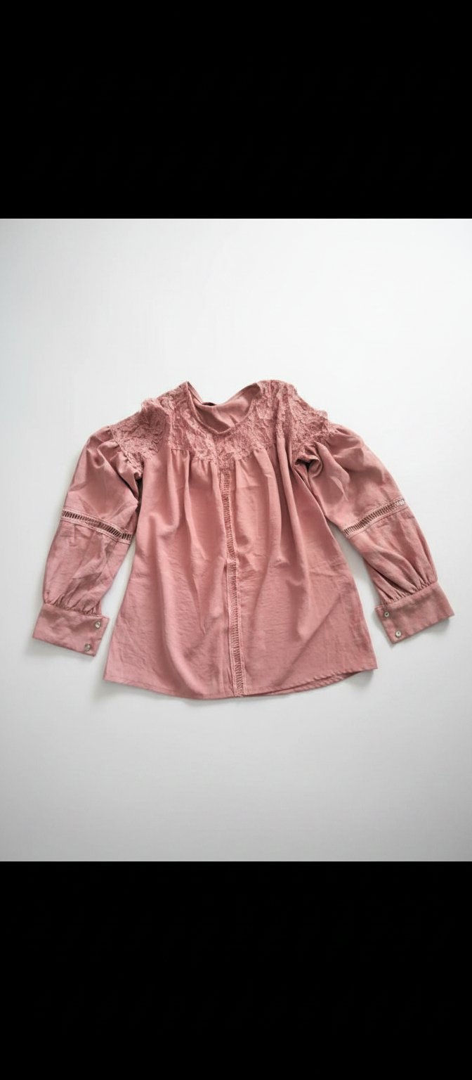 Chemise rose