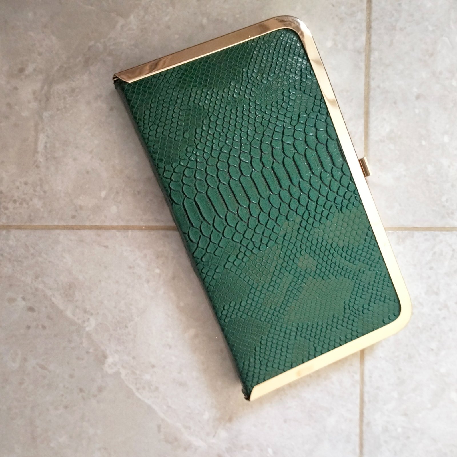 Pochette verte 