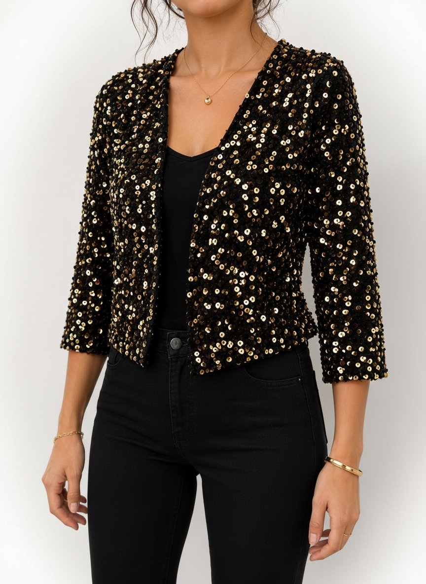 Gilet chic manche 3/4