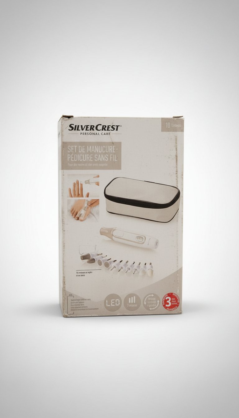 Set manucure pédicure sans fil 