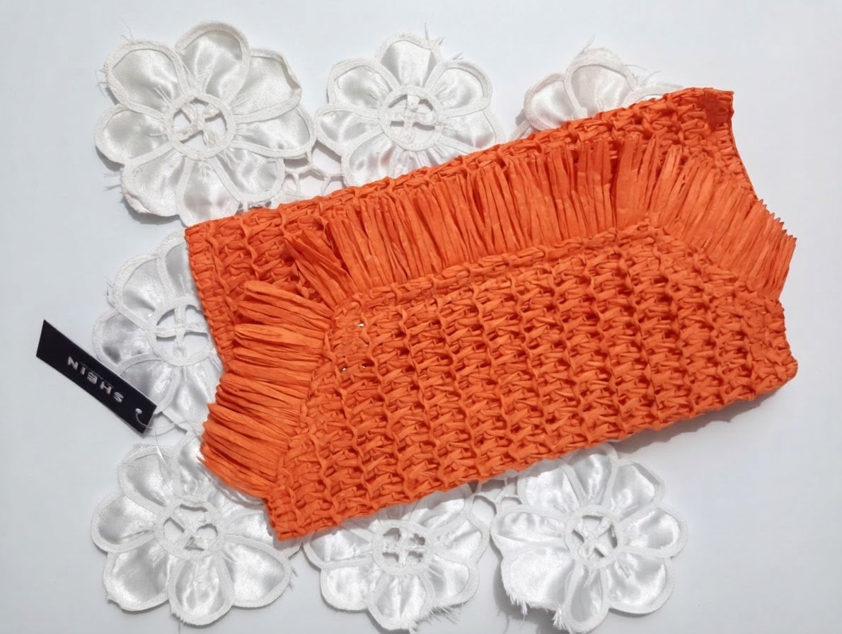 Pochette orange 🍊 Shein neuve 