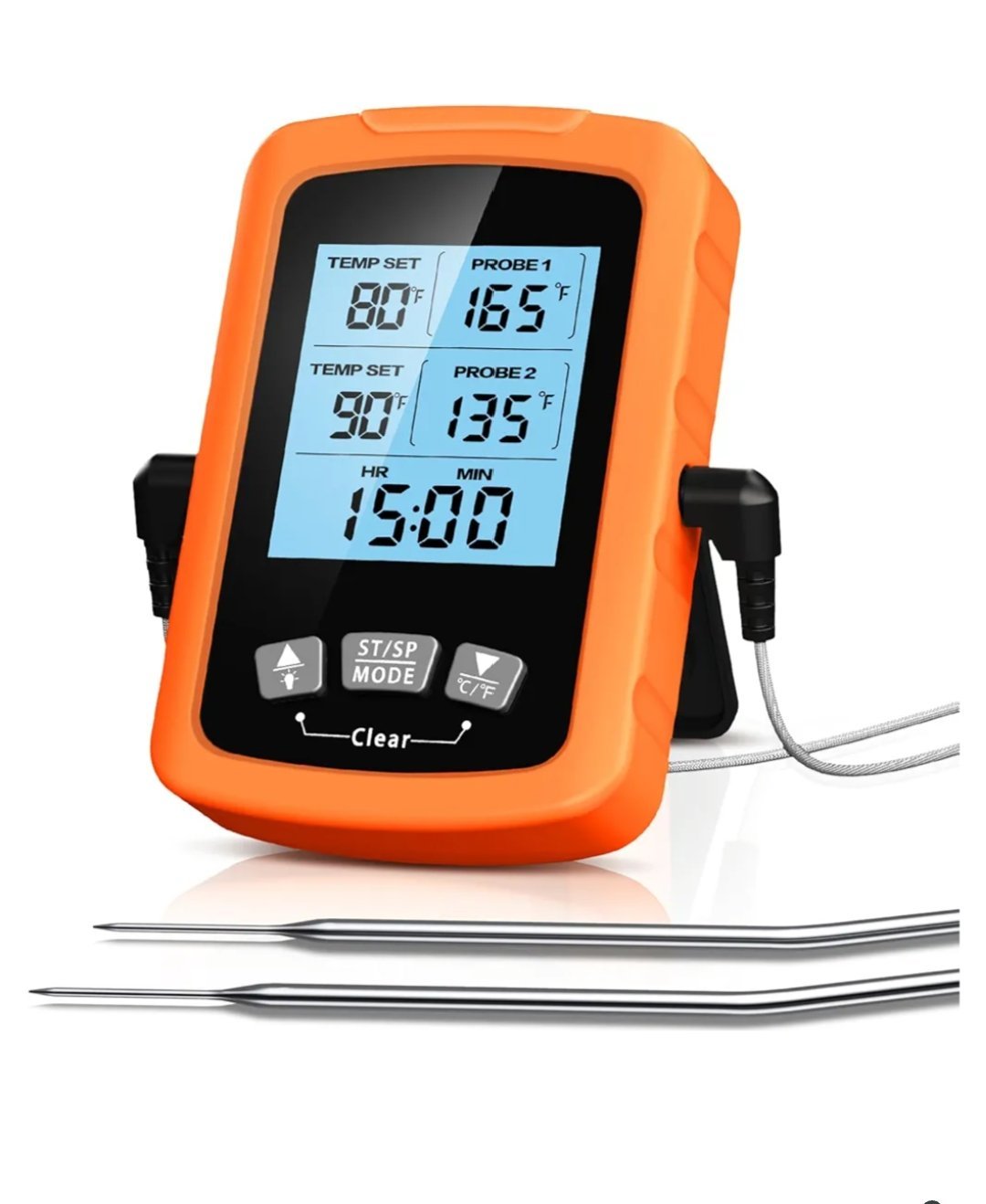  thermomètre de cuisine numérique avec double sonde Cirycas