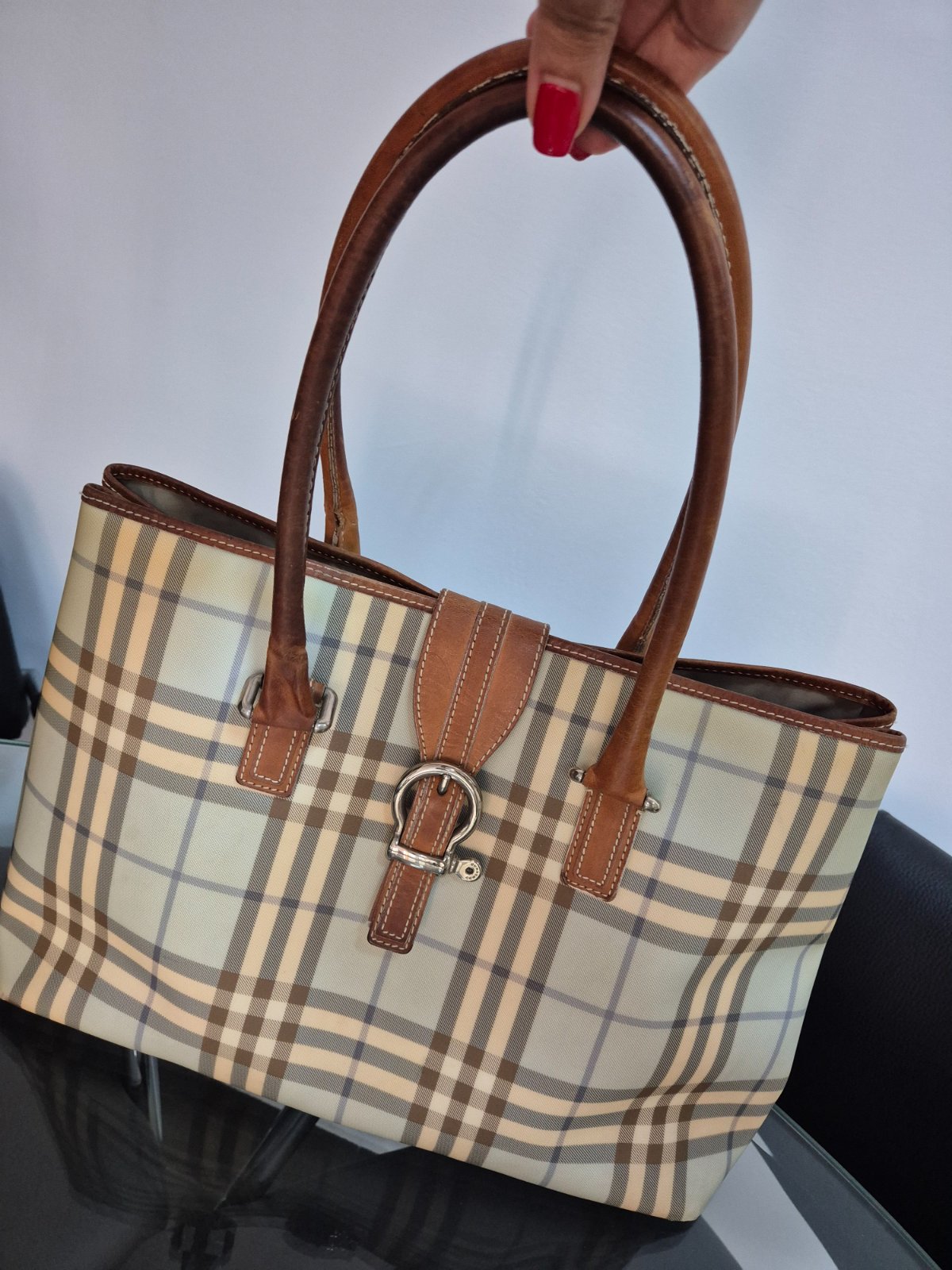 Sac burberry authentique 