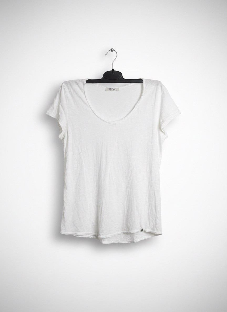 🤍 T-shirt blanc Bill Cost – Taille S ✨