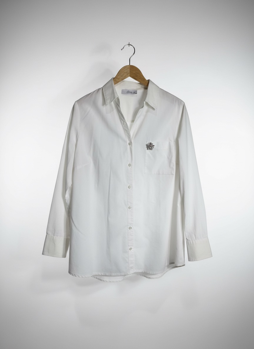 Chemise blanche Dina taille 2 🤍✨