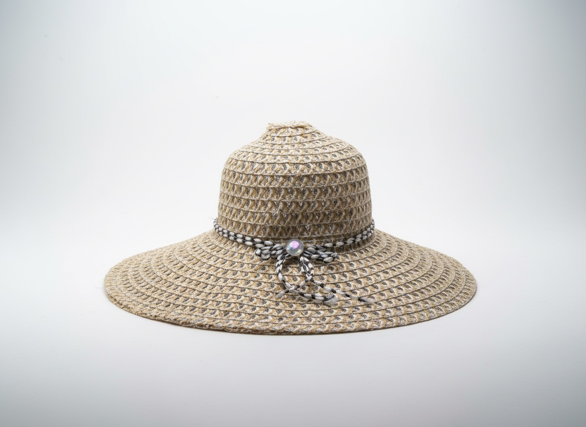 🧺 Chapeau de plage en paille 🌞👒