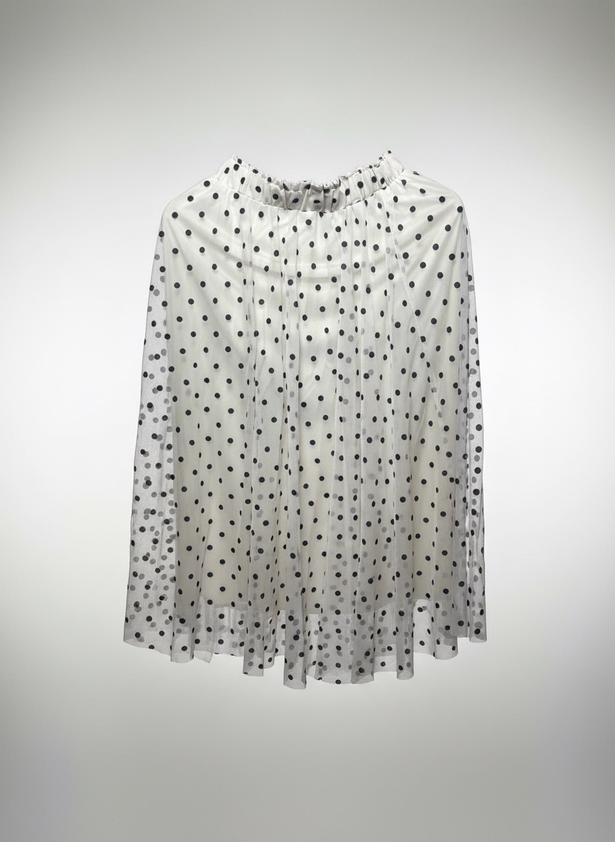 ✨ Jupe en Tulle à Pois – Chic & Féminine 🤍