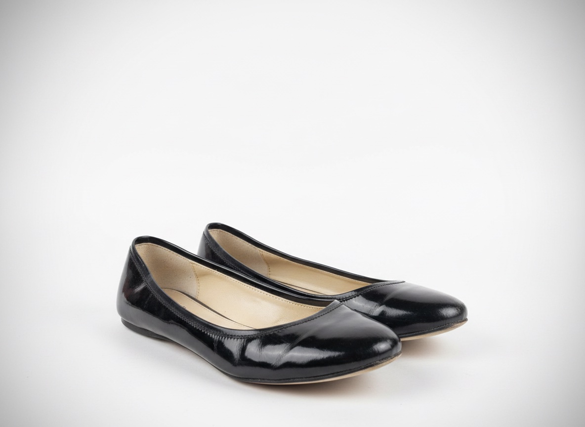 🖤 Ballerines noires vernies élégantes ✨