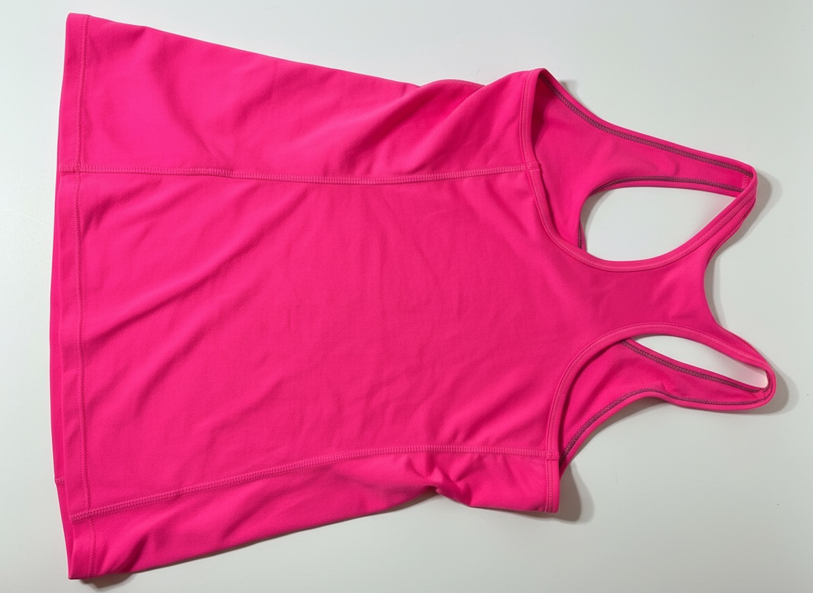 ✨ Débardeur de sport rose fluo – Confort & Style 💖