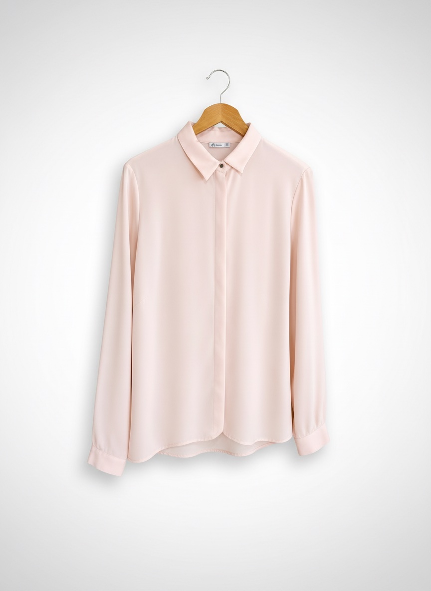 🌸 Chemisier Femme Rose Poudré H&M – Taille 38 | Élégant & Intemporel