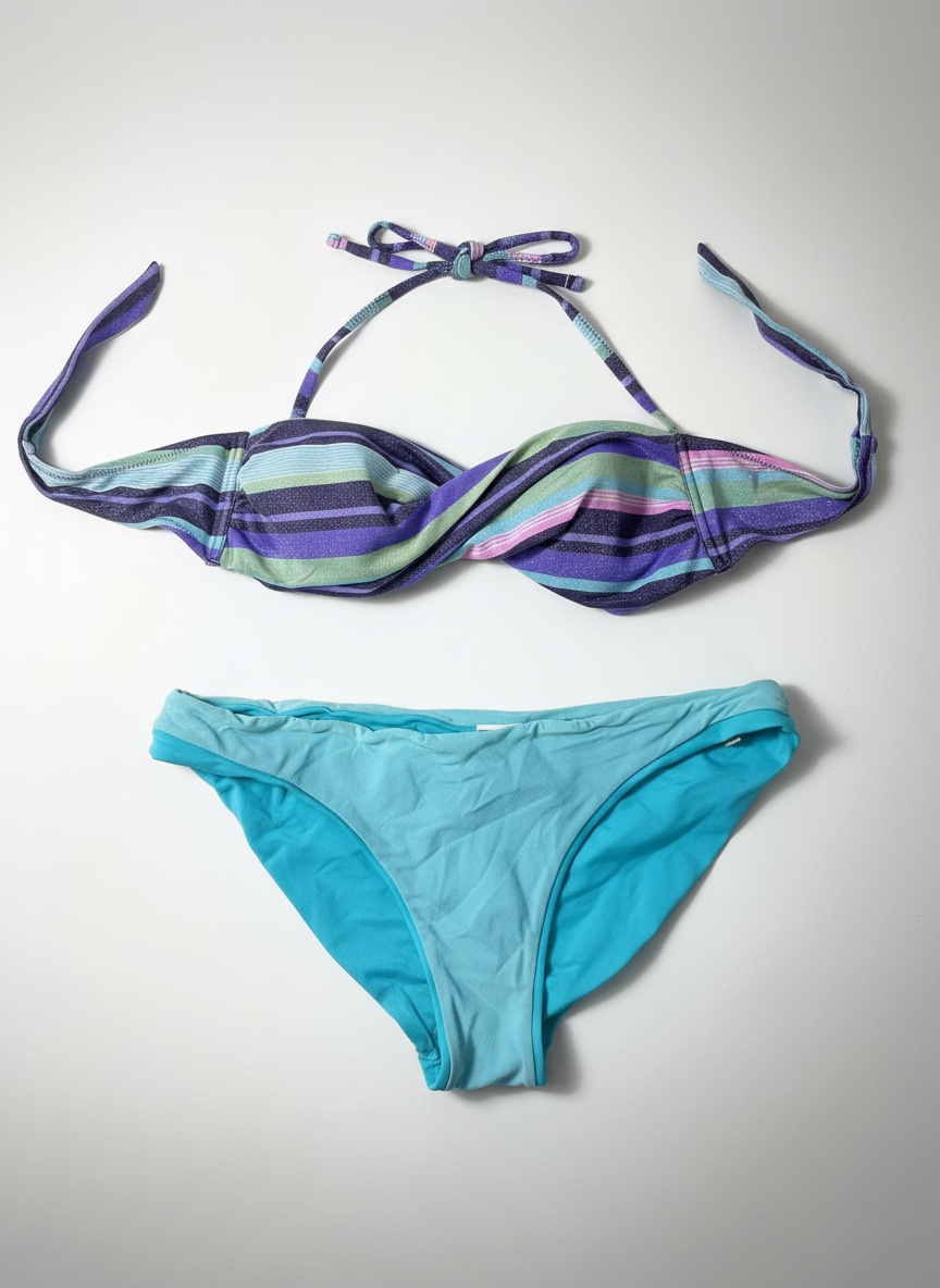 👙✨ Bikini 2 pièces coloré 💜🩵