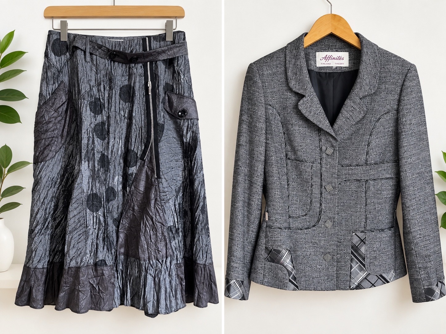 Ensemble Affinités esprit Chanel – Veste & jupe – Taille L