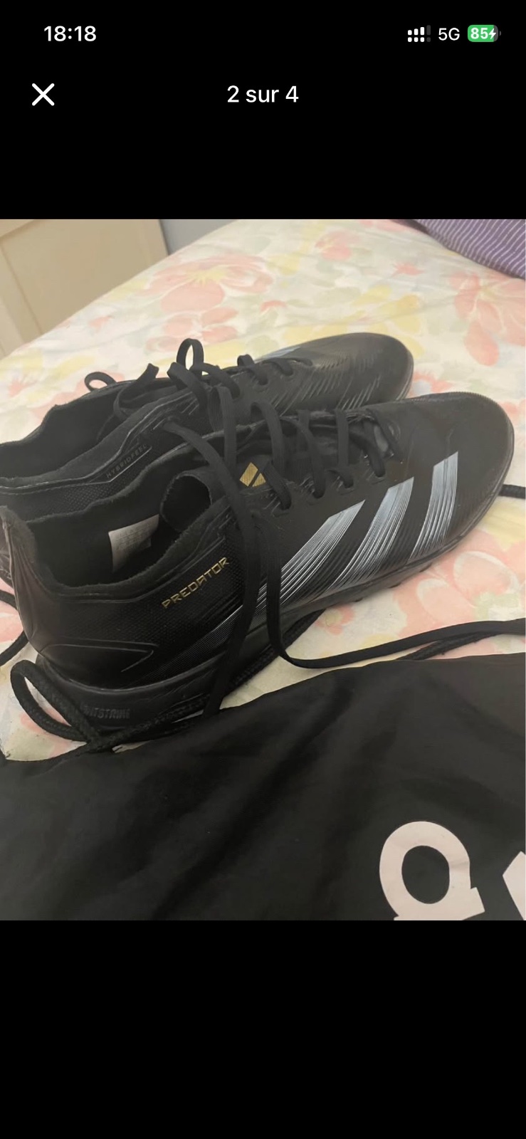 Demi crampon adidas 