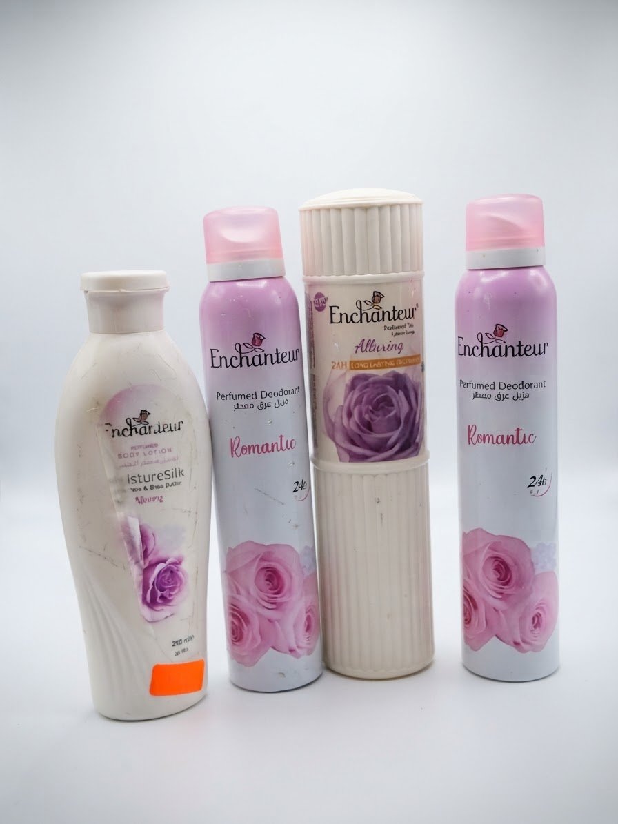 Body Lotion مرطب للجسم 2 × Perfumed Deodorant مزيل عرق معطر Alluring 24H Long Lasting Fragrance