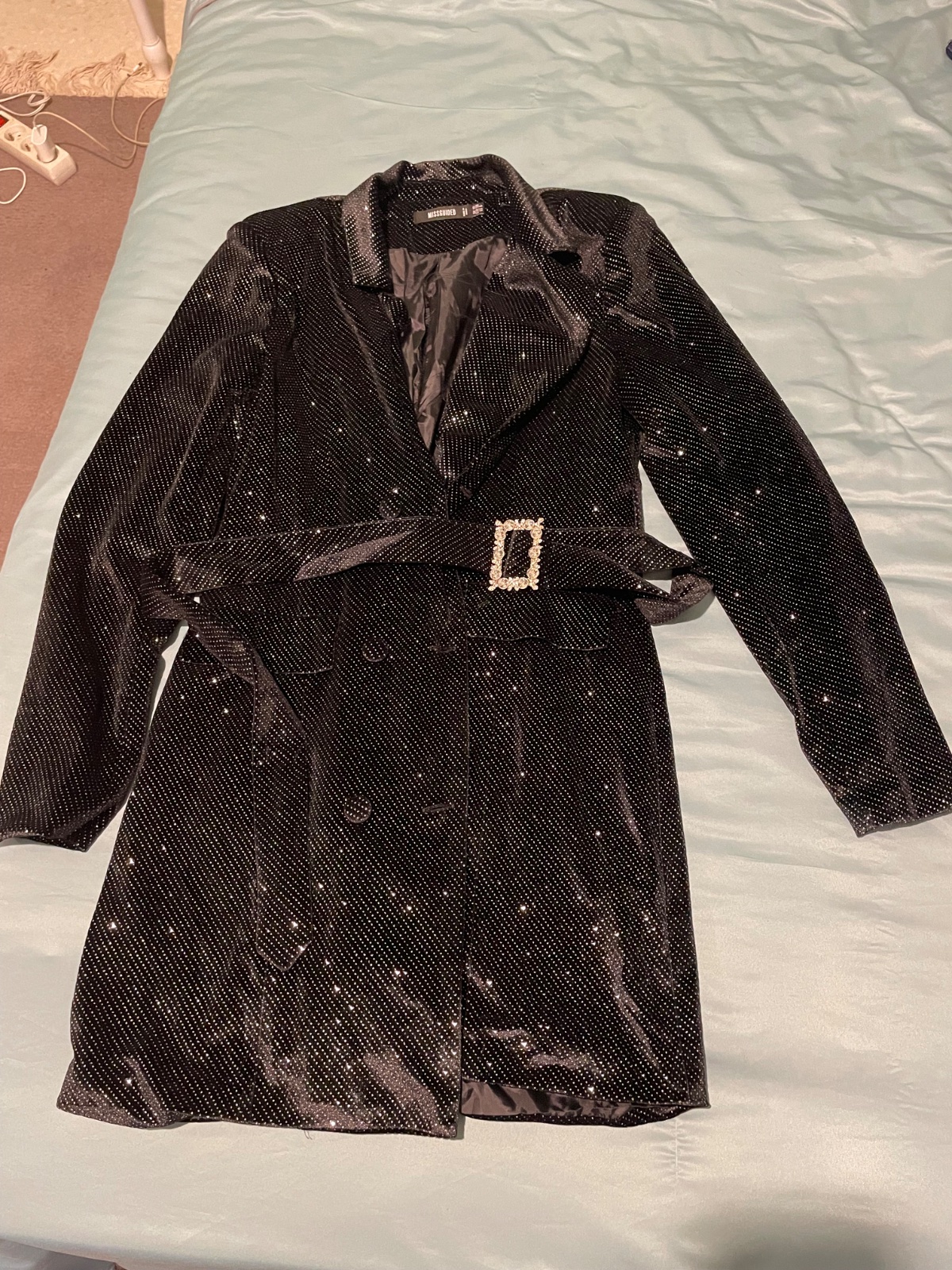 Robe noire Missguided taille M