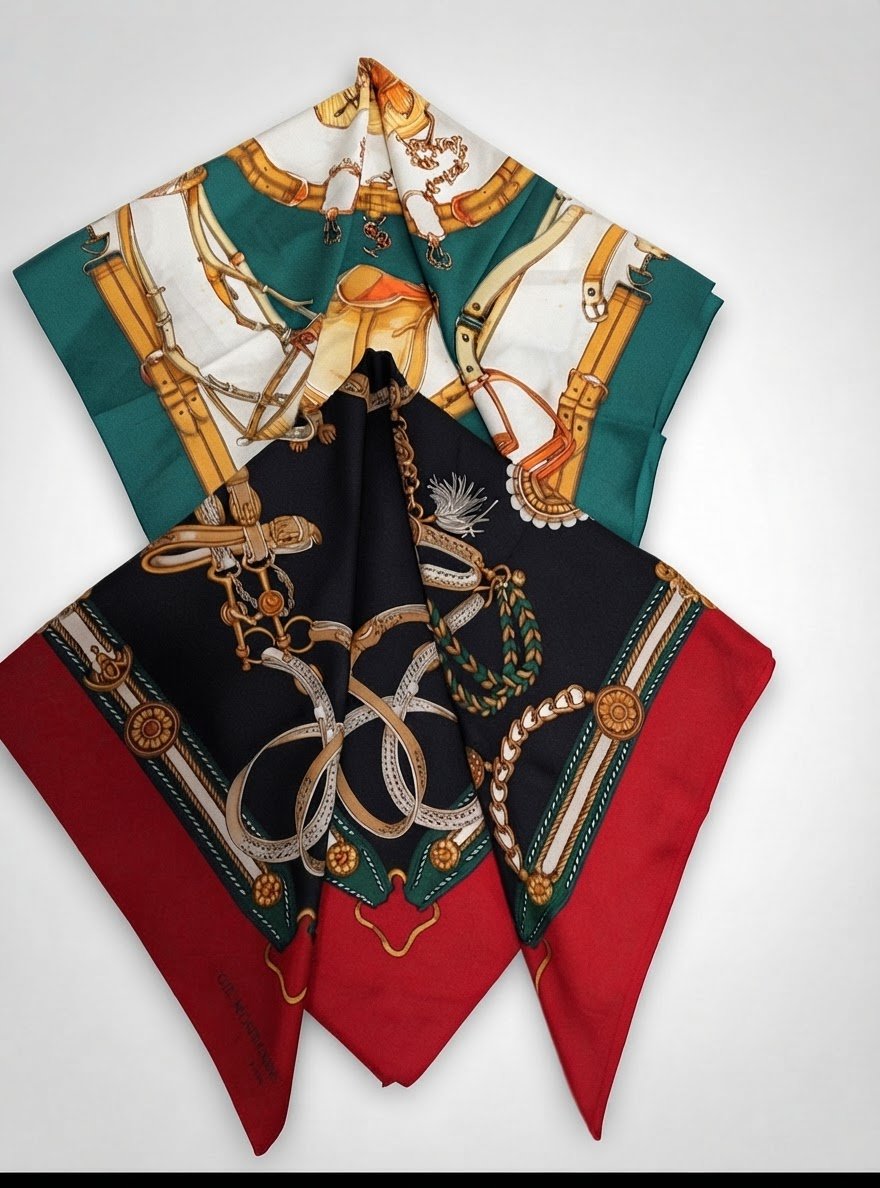 Deux foulard tendance made in italy