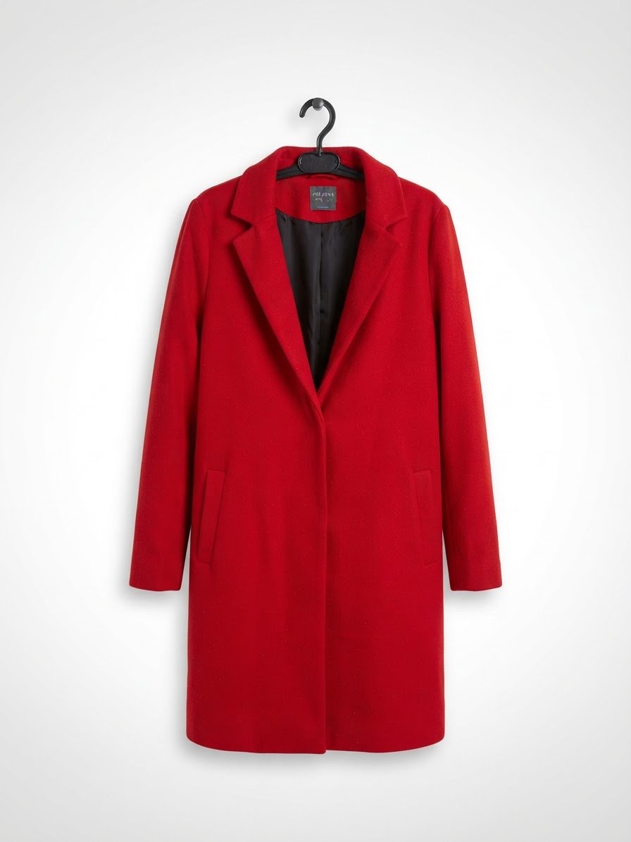 Manteau rouge kachrmir 5fif